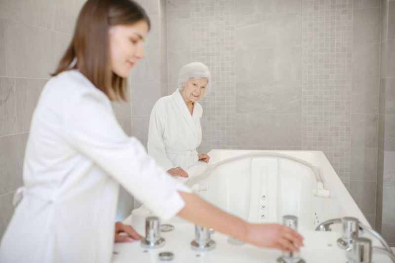 Elderly Bathtub Installation